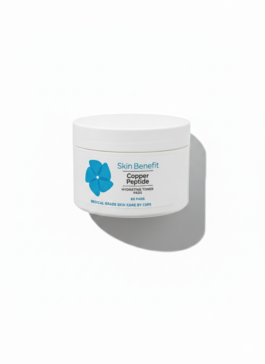 copper peptide skincare pads
