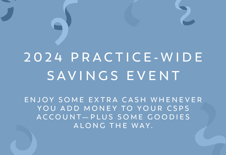 2024 Practice-Wide Savings Event