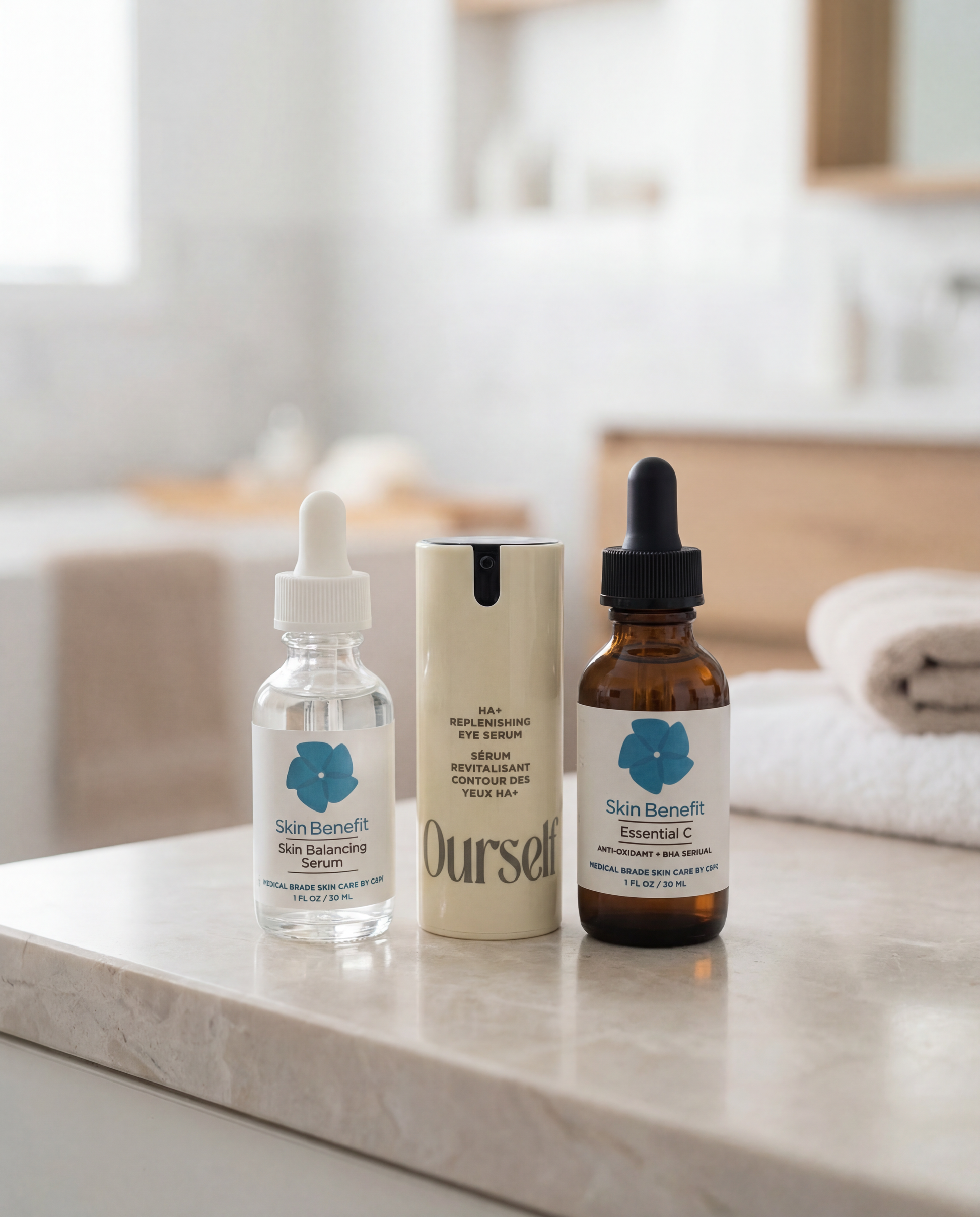 the skincare products for a hydrated brightening skincare routine