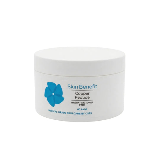 Skin Benefit copper peptide toner pads for firming and skin repair