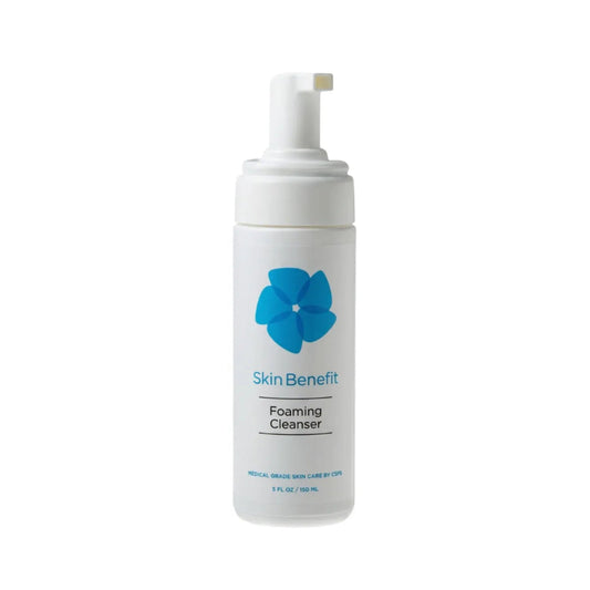 Skin Benefit foaming facial cleanser for gentle daily cleansing and oil control